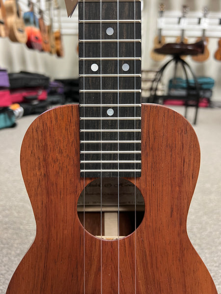 Kanile'a K1-C Natural Solid Koa Concert Ukulele w/Case - Made in Hawaii