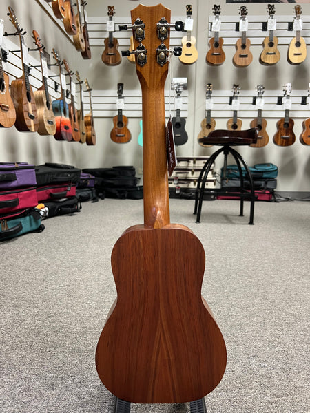 Kanile'a K1-C Natural Solid Koa Concert Ukulele w/Case - Made in Hawaii