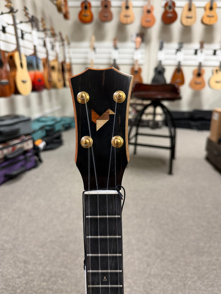 Rebel Double Creme Solid Mango Tenor Ukulele w/Case - Matte Finish