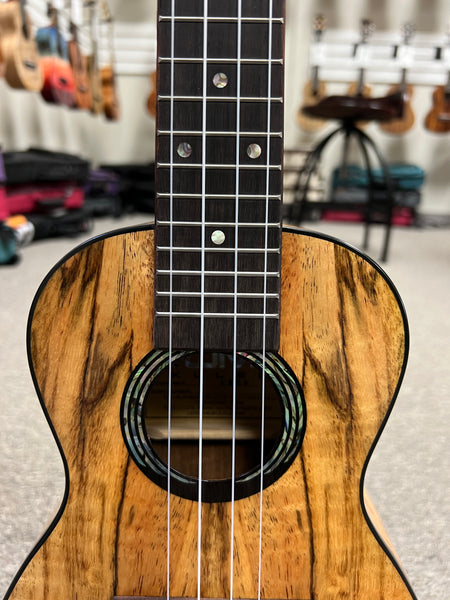 KUMU CM-68 Spalted Mango Concert Ukulele - Matte Finish