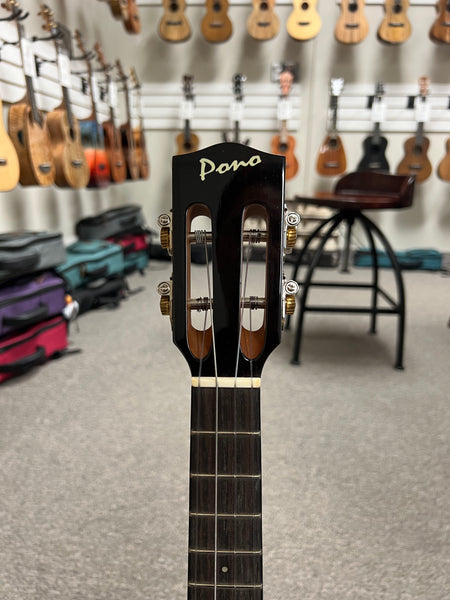 PONO ATSH-SP Solid Spruce/Acacia Deluxe Tenor Ukulele