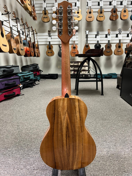 PONO ATD-8 Solid Acacia 8 String Tenor Deluxe Ukulele
