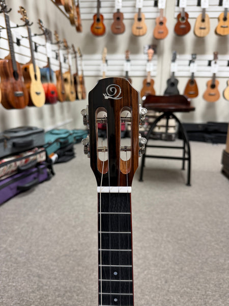 SNAIL S60T Solid Acacia Tenor Ukulele w/Case #1 - Comfort Armrest
