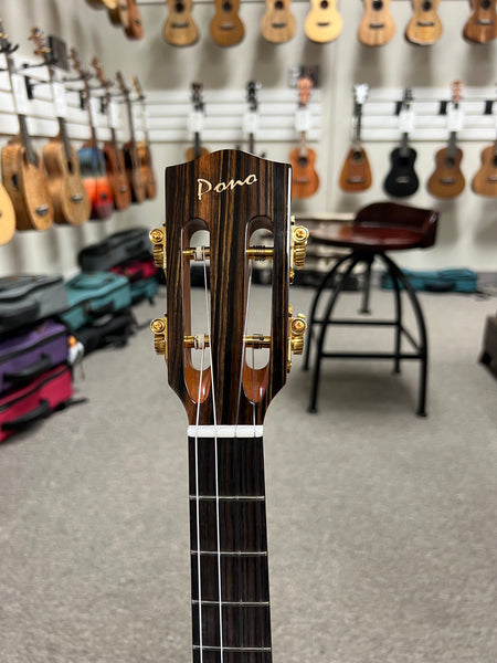 PONO ULN4-3 Nylon String Solid Mango Large Body Baritone Ukulele w/Case