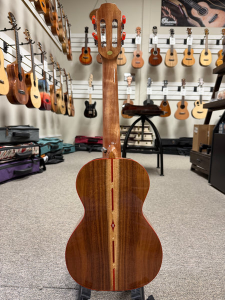 SNAIL S60T Solid Acacia Tenor Ukulele w/Case #1 - Comfort Armrest