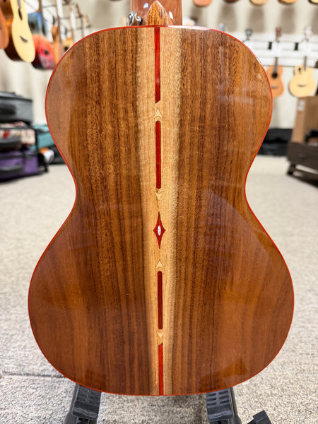 SNAIL S60T Solid Acacia Tenor Ukulele w/Case #1 - Comfort Armrest