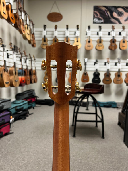 PONO ULN4-3 Nylon String Solid Mango Large Body Baritone Ukulele w/Case