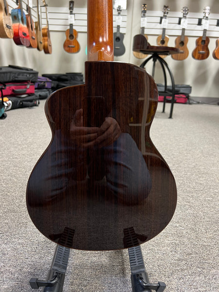 aNueNue UT-200HB Hummingbird Tenor Ukulele w/Case - Moon Bird Series -  Solid Spruce/Solid Rosewood