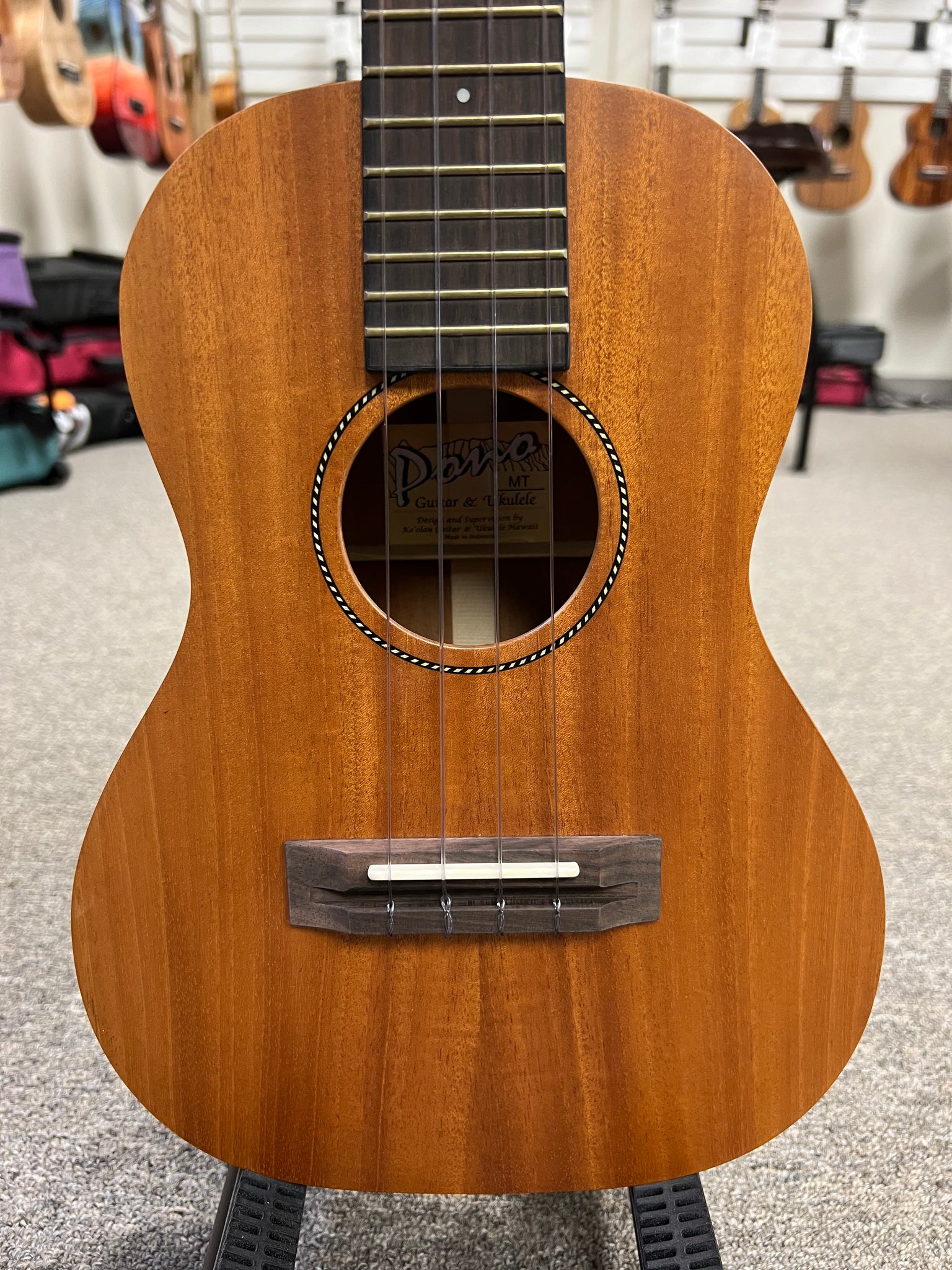 PONO MT Solid Mahogany Tenor Ukulele