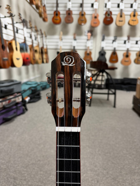 SNAIL S60T Solid Acacia Tenor Ukulele w/Case #2 - Comfort Armrest