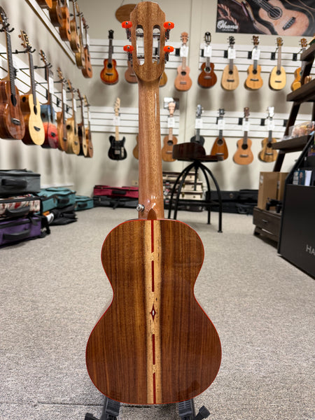 SNAIL S60T Solid Acacia Tenor Ukulele w/Case #2 - Comfort Armrest