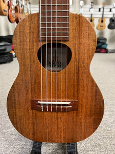 KoAloha KTO-G6 Solid Acacia Opio Guitalele Ukulele w/Case #2 - 6 String Guitarlele - Aloha City Ukes