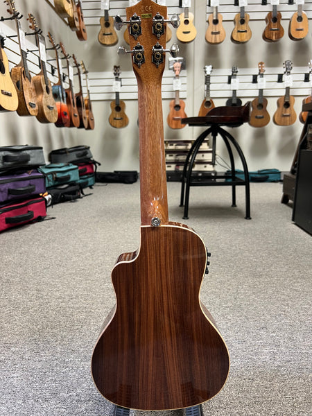 LANIKAI MRS-CEC Solid Morado Electric Concert Ukulele w/Case - Cutaway/Fishman Pickup