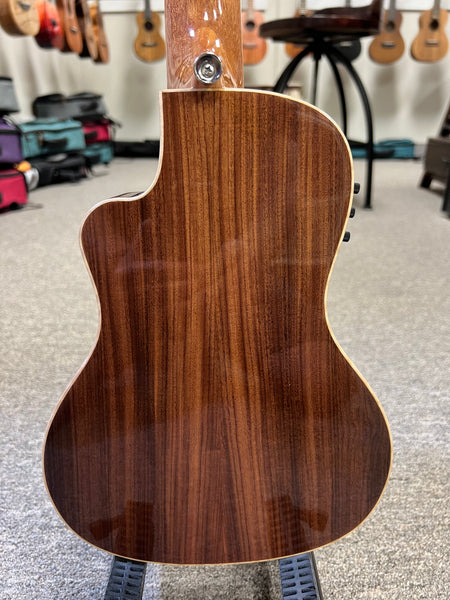 LANIKAI MRS-CEC Solid Morado Electric Concert Ukulele w/Case - Cutaway/Fishman Pickup