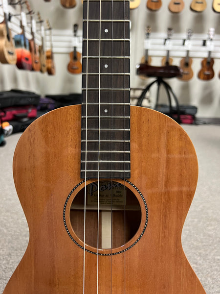 PONO MBD Solid Mahogany Deluxe Baritone Ukulele