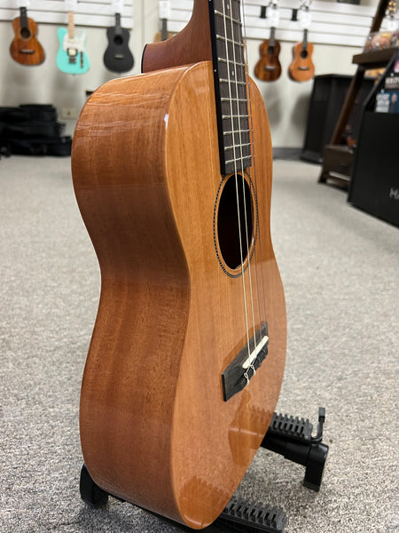 PONO MBD Solid Mahogany Deluxe Baritone Ukulele