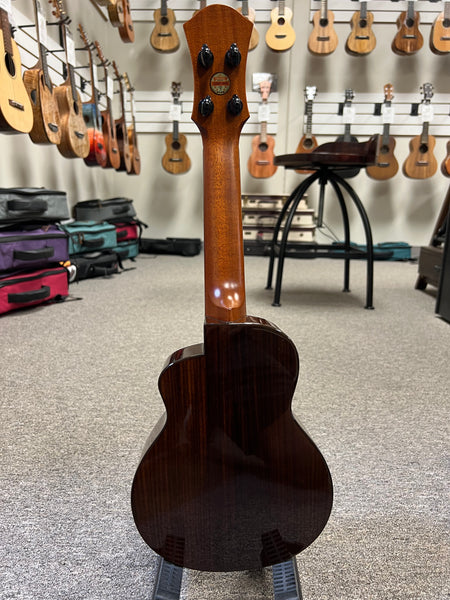 aNueNue US-200HB Hummingbird Soprano Ukulele w/Case - Moon Bird Series -  Solid Spruce/Solid Rosewood