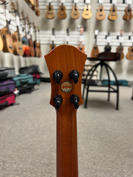 aNueNue US-200HB Hummingbird Soprano Ukulele w/Case - Moon Bird Series -  Solid Spruce/Solid Rosewood