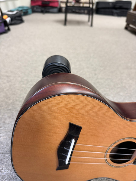 OHANA TK-55 Solid Cedar/Rosewood Tenor Ukulele w/Armrest