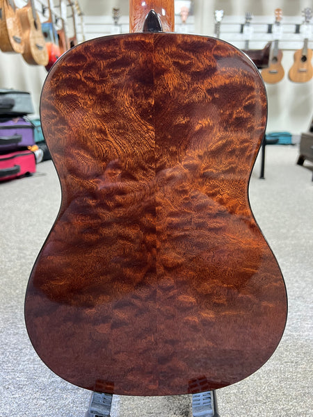 KALA KA-20th-SQS-B Solid Spruce/Quilted Sapele Baritone Ukulele w/Case - 20th Anniversary Limited Edition