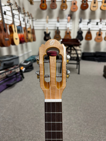 OHANA TK-6 Solid Spruce/Acacia Tenor Ukulele w/Comfort Armrest