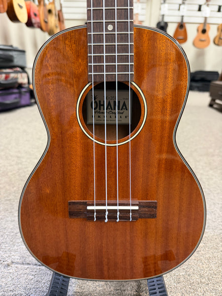 Ohana TK-35G Solid Mahogany Tenor Ukulele - Gloss
