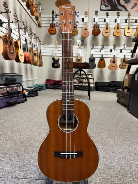 OHANA TK-20 Mahogany Tenor Ukulele - Solid Top