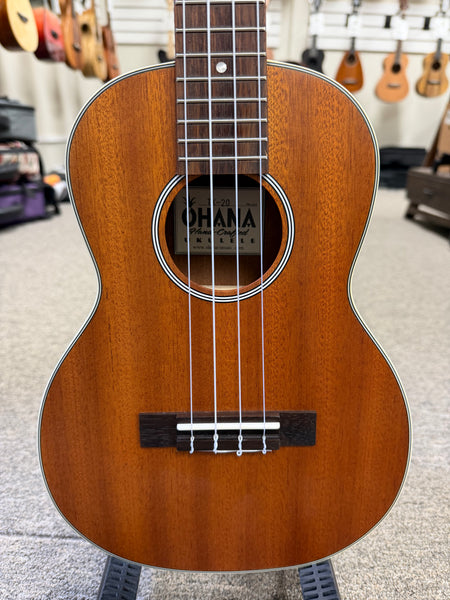 OHANA TK-20 Mahogany Tenor Ukulele - Solid Top