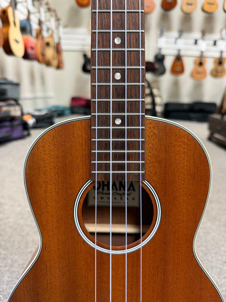OHANA TK-20 Mahogany Tenor Ukulele - Solid Top