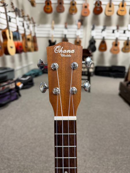 OHANA TK-20 Mahogany Tenor Ukulele - Solid Top