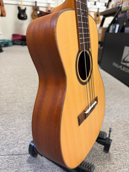 OHANA BK-70-8 Eight String Baritone Ukulele - Solid Spruce/Solid Mahogany - 8 String Baritone