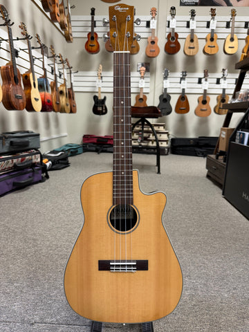 Ohana BK-70RB Baritone Ukulele - Solid Spruce Top/Composite Round Back