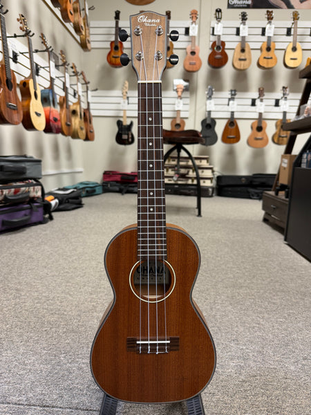 Ohana CK-35 Solid Mahogany Concert Ukulele - Satin Finish