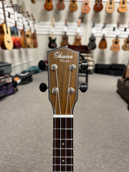 Ohana CK-35 Solid Mahogany Concert Ukulele - Satin Finish