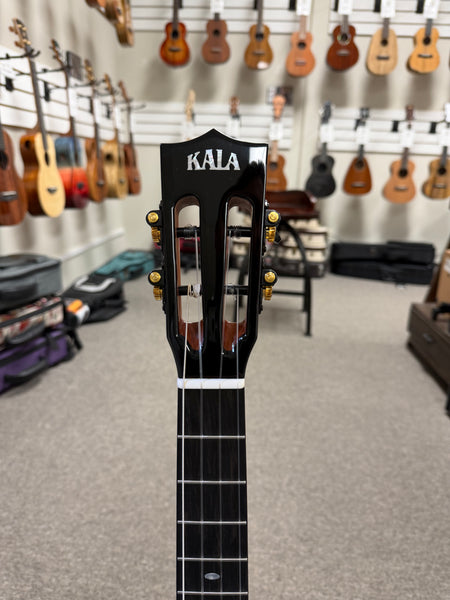 KALA KA-CT-SA-BG Solid Acacia Baritone Ukulele w/Case #1 - Contour Series