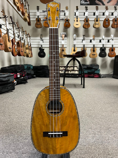 OHANA PKT-220G Solid Mango Pineapple Tenor Ukulele #3 - Aloha City Ukes