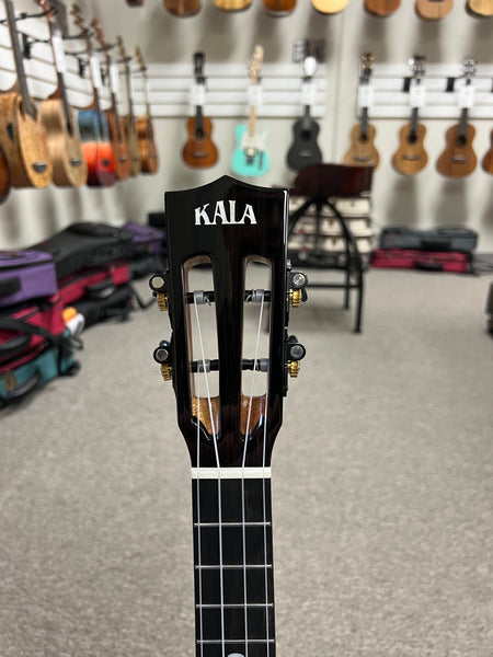 KALA KA-CT-SMH-TG Solid Mahogany Tenor Ukulele W/Case - Contour Series