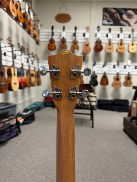 Lanikai ACST-CEB Acacia Electric Baritone Ukulele w/Case - Solid Top - Cutaway/Fishman Pickup