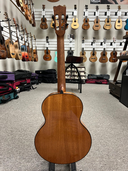 KALA KA-CT-SMH-BG Solid Mahogany Baritone Ukulele w/Case - Contour Series