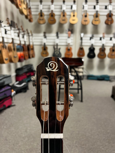 SNAIL S-60B Solid Acacia Baritone Ukulele w/Case #1 - Comfort Armrest