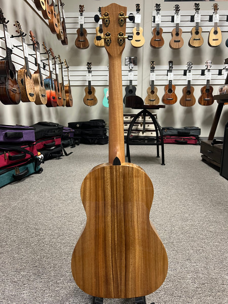 PONO ABD Solid Acacia Deluxe Baritone Ukulele