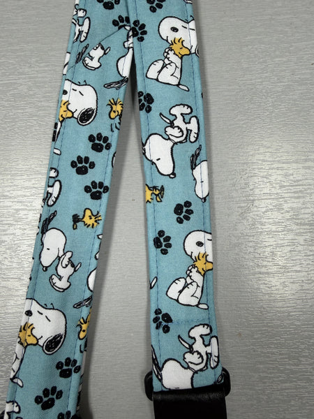Quiltsand Woven Ukulele Strap - Snoopy & Woodstock - Adjustable
