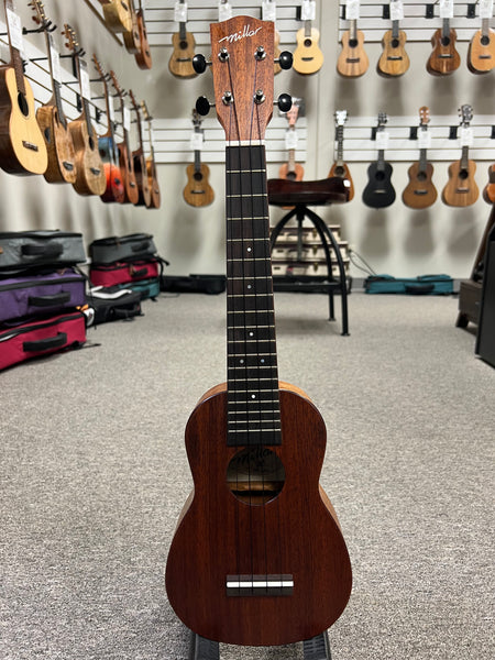 Millar TM-210L Solid Mahogany Soprano Long Neck Ukulele