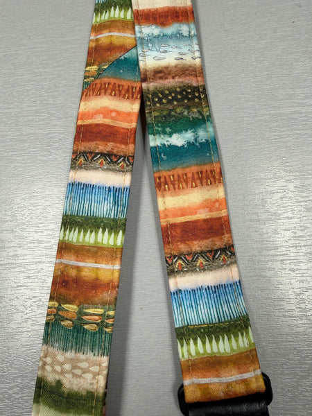 Quiltsand Woven Ukulele Strap - Sunset - Adjustable