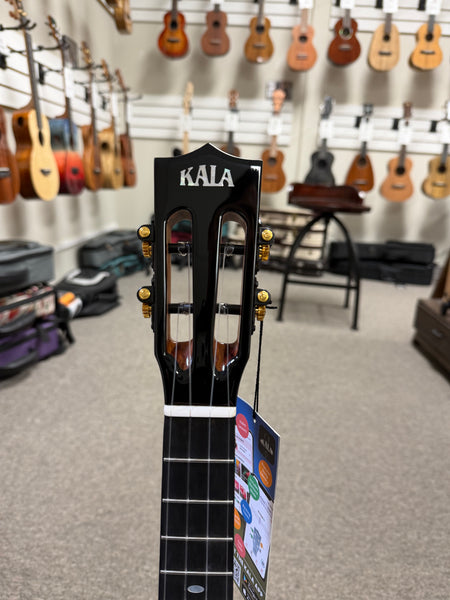 KALA KA-CT-SMH-TG Solid Mahogany Tenor Ukulele W/Case - Contour Series