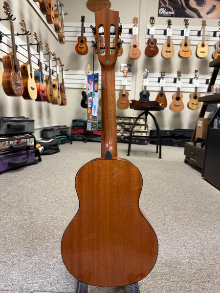 KALA KA-CT-SMH-TG Solid Mahogany Tenor Ukulele W/Case - Contour Series