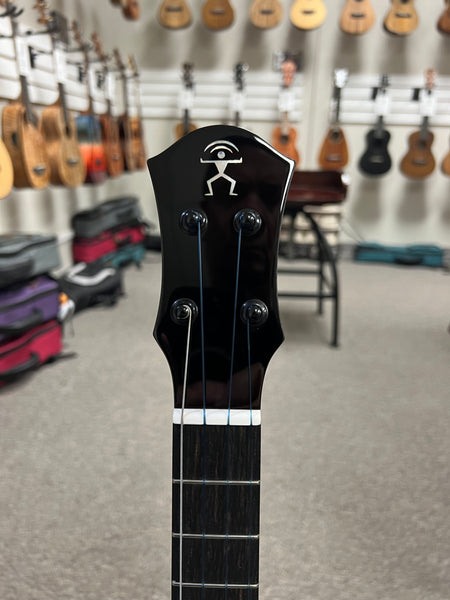 aNueNue UB-200 Baritone Ukulele w/Case - Moon Bird Series -  Solid Spruce/Solid Rosewood