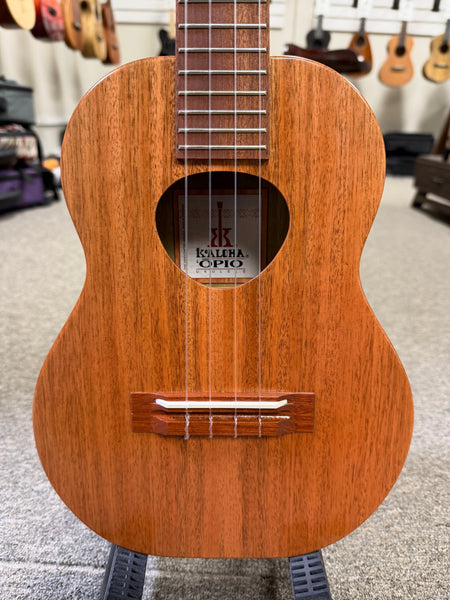 KoAloha KTO-10 Solid Acacia Opio Tenor Ukulele w/Case
