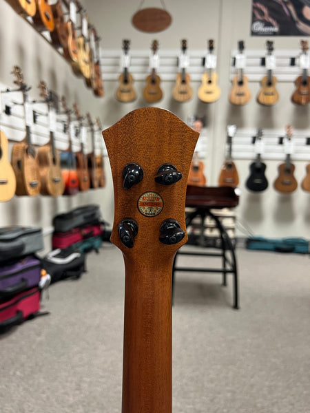 aNueNue UB-200 Baritone Ukulele w/Case - Moon Bird Series -  Solid Spruce/Solid Rosewood