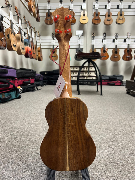 KoAloha KSO-10 Solid Acacia Soprano Ukulele w/Case - KoAloha Opio